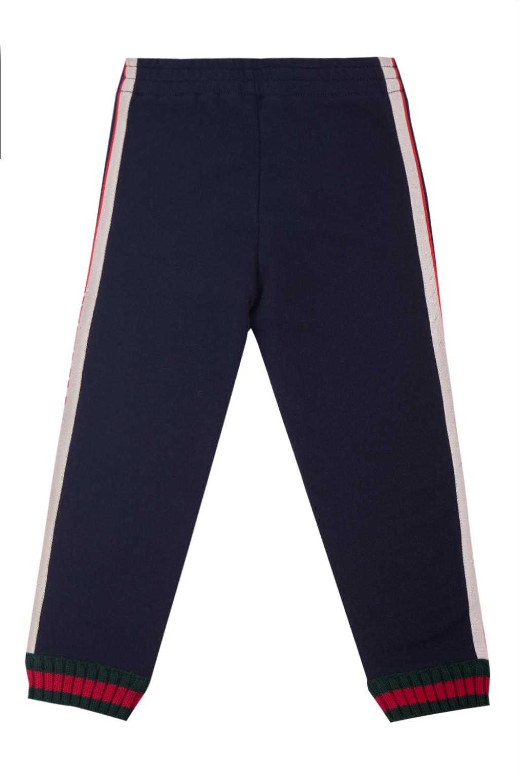 Gucci Kids Side-stripe sweatpants